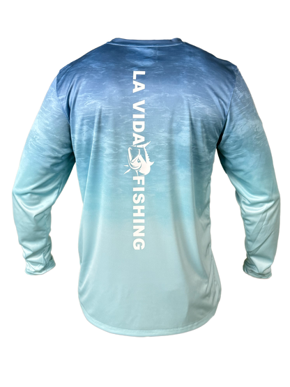 Ocean-Fade Performance Long-Sleeves