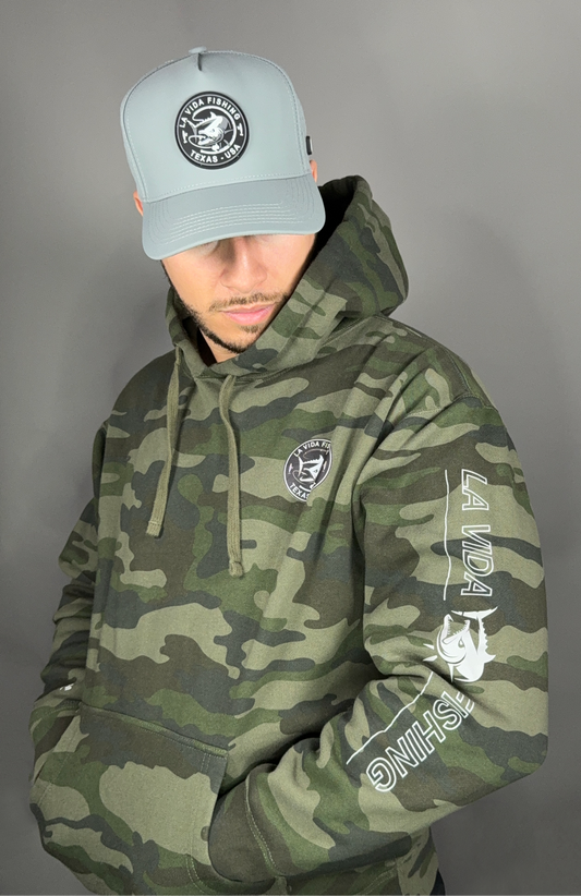 La Vida Fishing Offshore Camo Hoodies